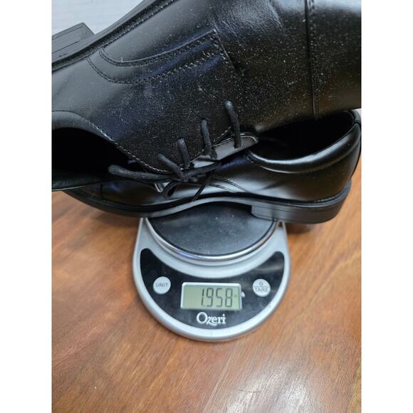 Mens Leather Lace Up Dress Shoes Size 9,5 - Picture 8 of 8